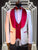 Marco Lorenzo Premium Paisley Red Velvet 4pc Suit W/ Matching Bowtie