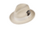 Trilby Soft 100% Australian Wool Felt Body With Removable Feather Fully Crushable White Great For Travel.